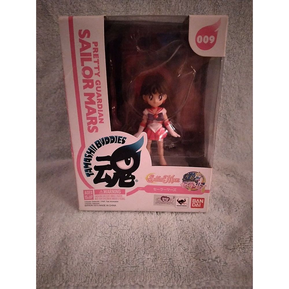 Bandai Tamashii Buddies Pretty Guardian Sailor Moon 009 Sailor Mars Figure